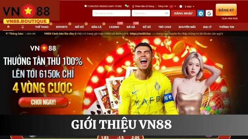 Giới thiệu VN88 nhà cái uy tín số 1 tại Việt Nam