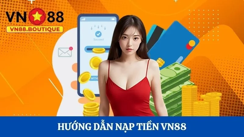 Hướng dẫn các bước nạp tiền VN88 cho người chơi